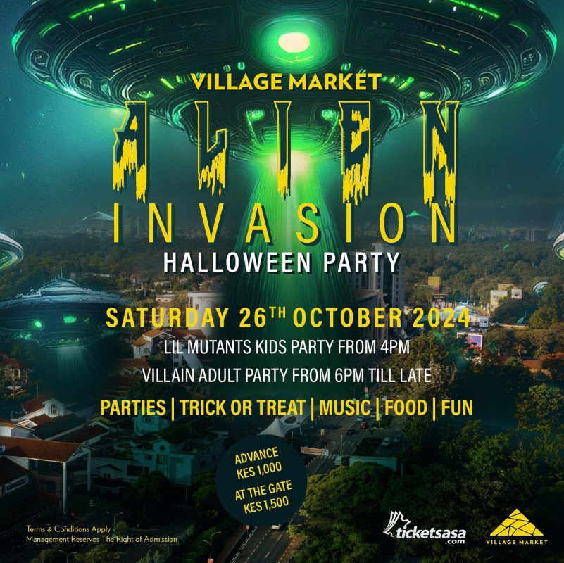 Alien Invasion Halloween Party At Village Market