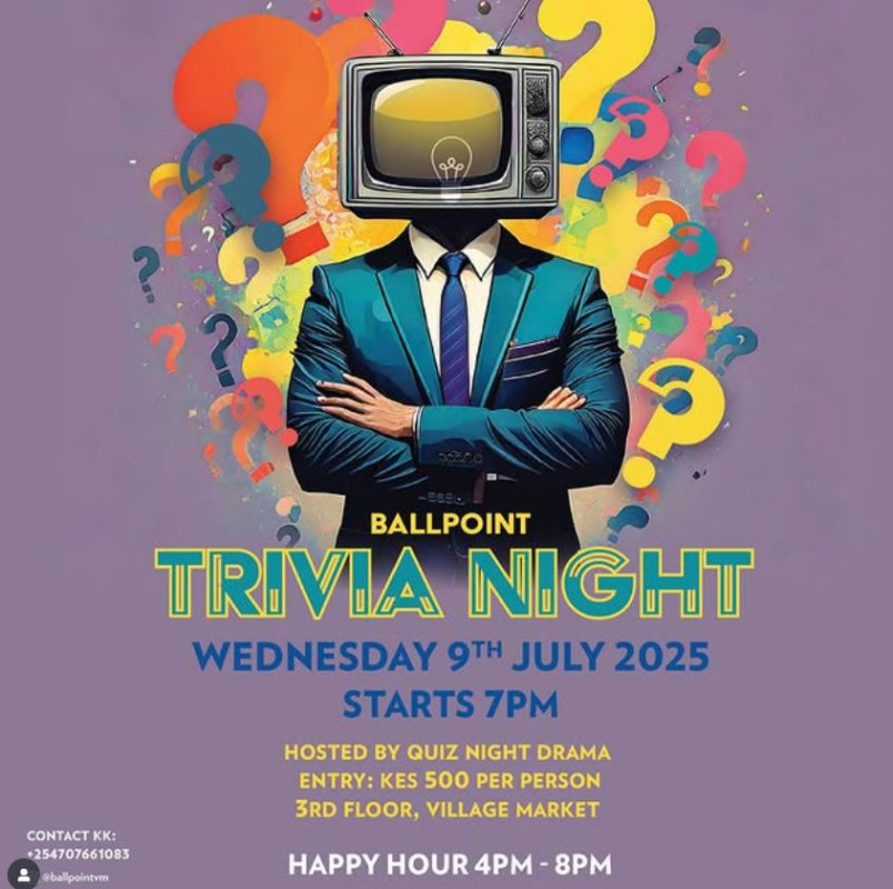 07-09 Ballpoint Trivia Night: Test Your Knowledge at Village Market!
