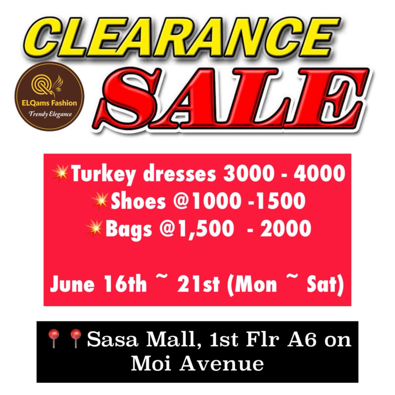 06-16 Clearance Sale Event at Sasa Mall, Moi Avenue