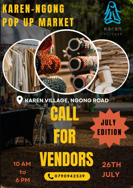 07-26 Karen-Ngong Pop Up Market at Karen Village