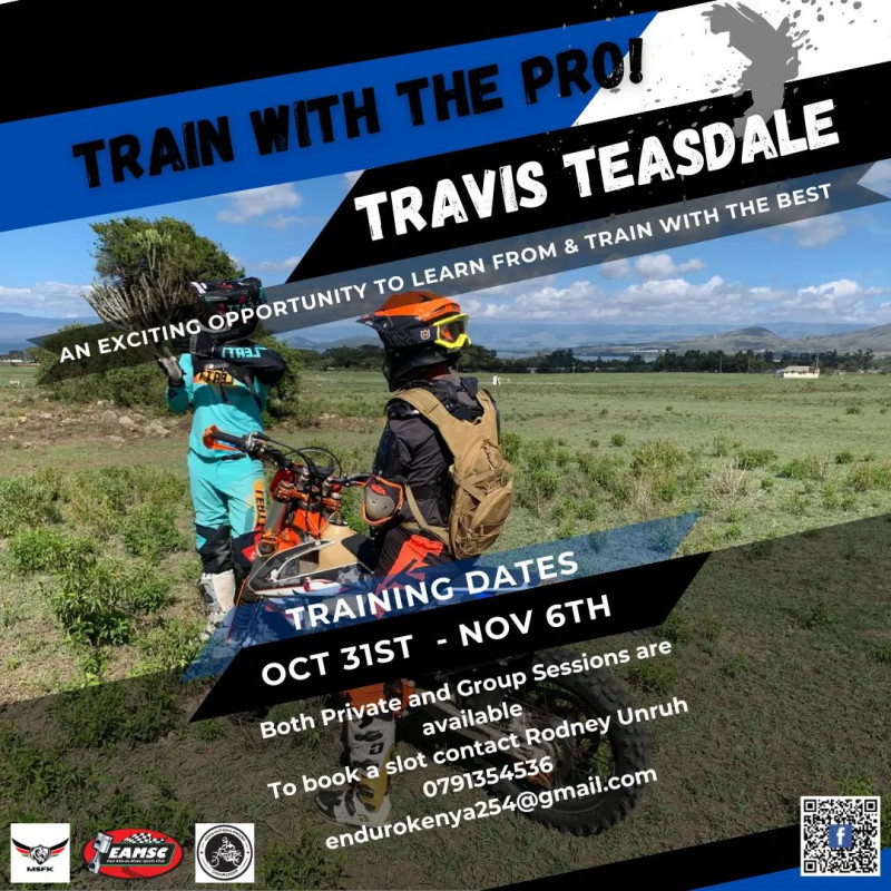 Train with the Pro Kenyan National Enduro