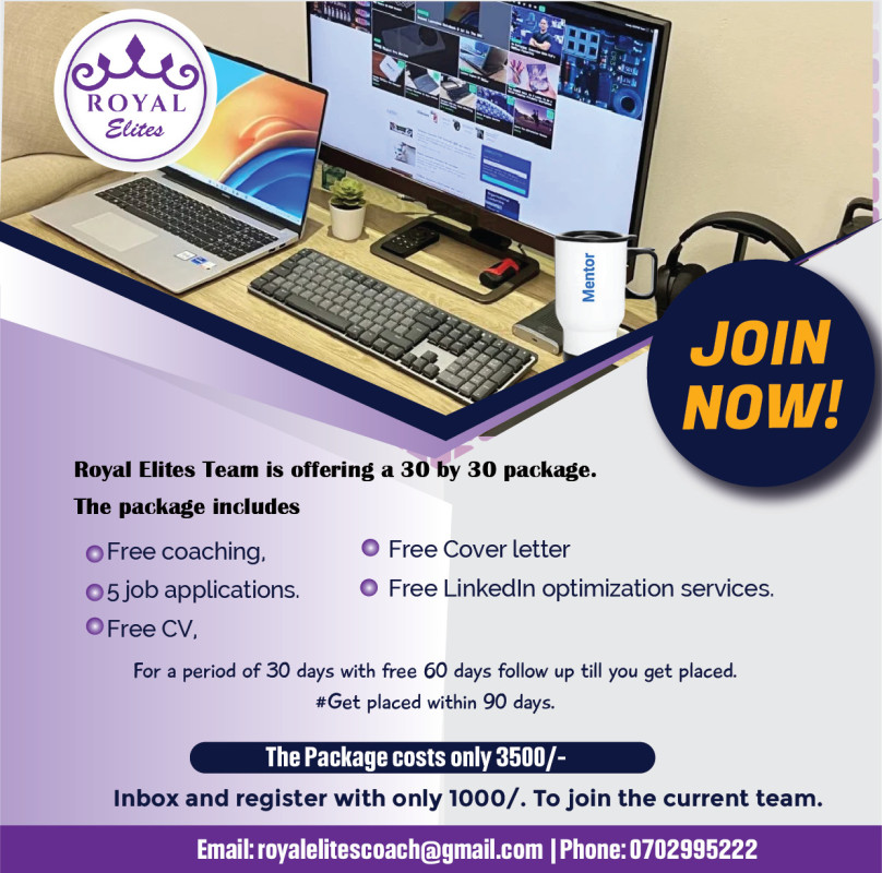 05-13 Boost Your Career with Royal Elites Team’s 30 by 30 Package!
