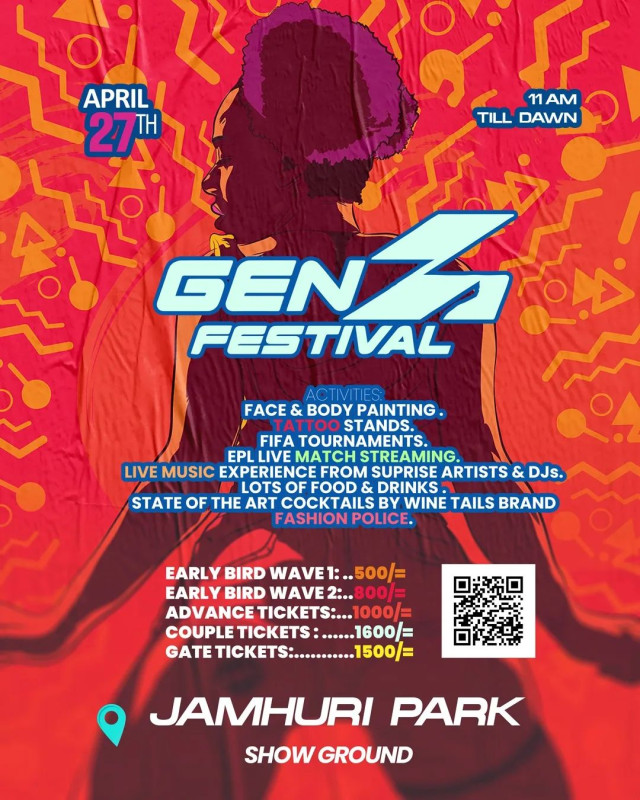 Gen Z Festival At Jamhuri Park Show Ground