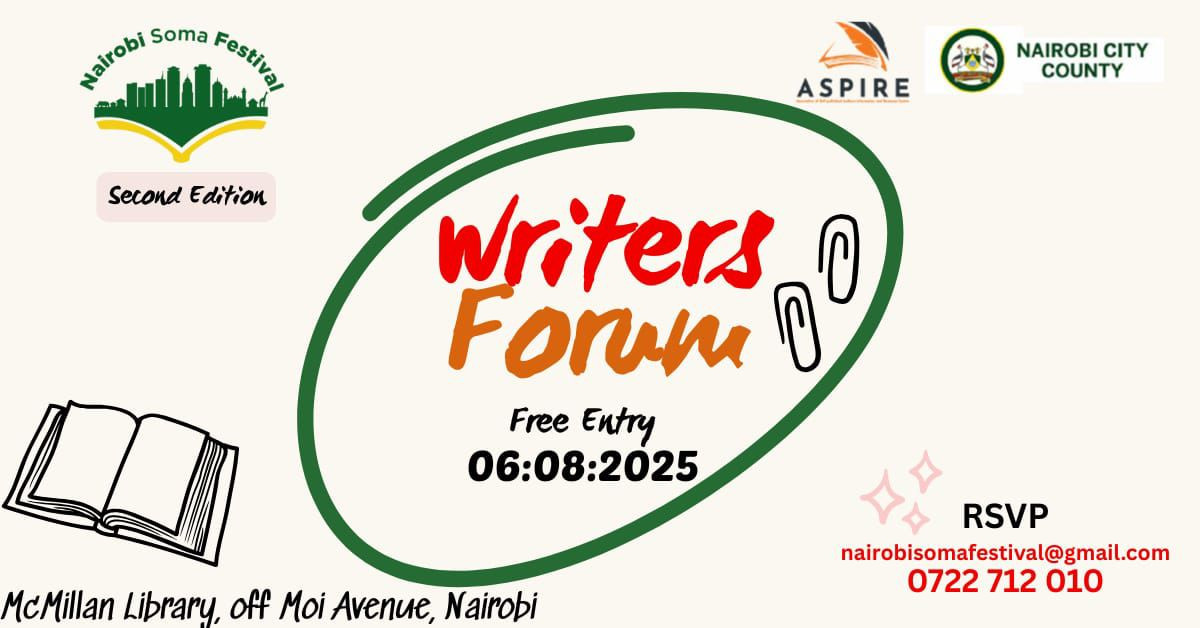 08-06 Writers Forum at McMillan Library, Nairobi