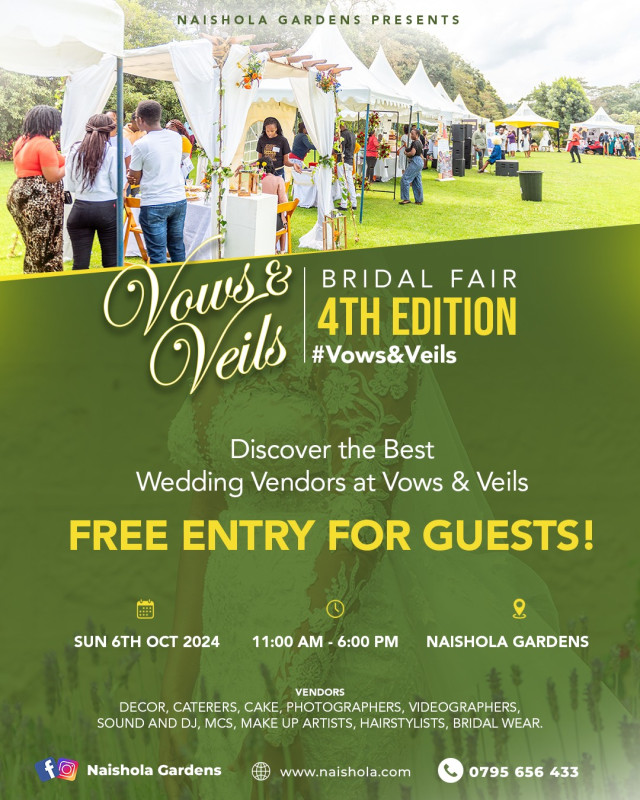 Vows And Veils Bridal Fair 4th Edition At Naishola Gardens