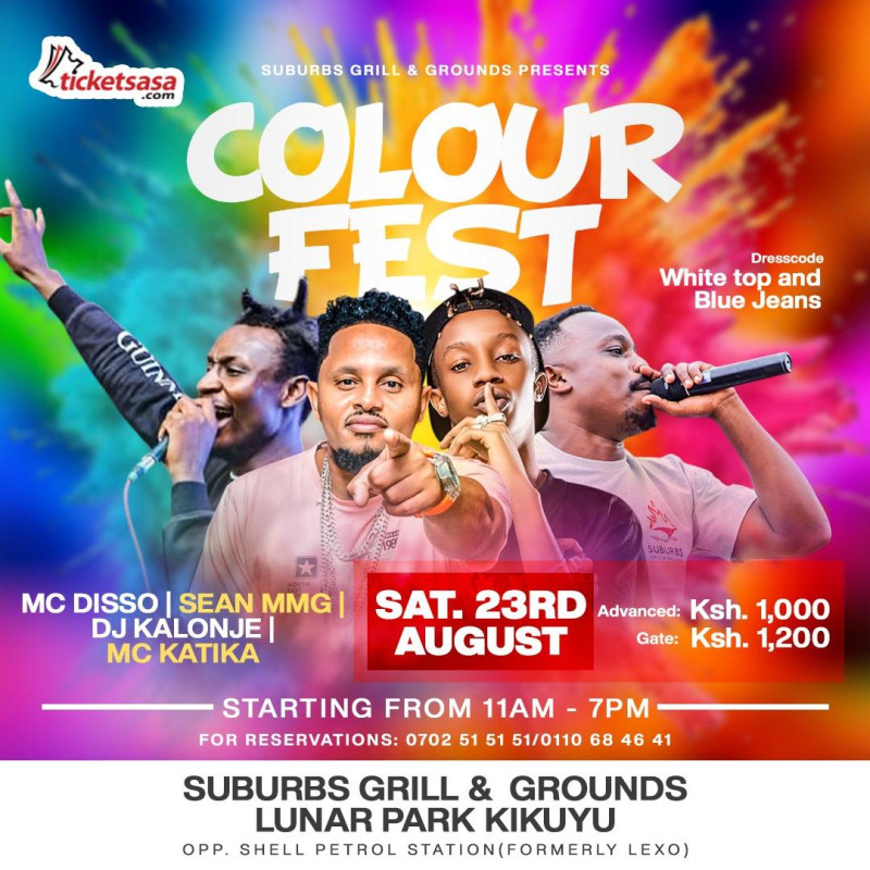 08-23 Color Fest at Suburbs Grill & Ground