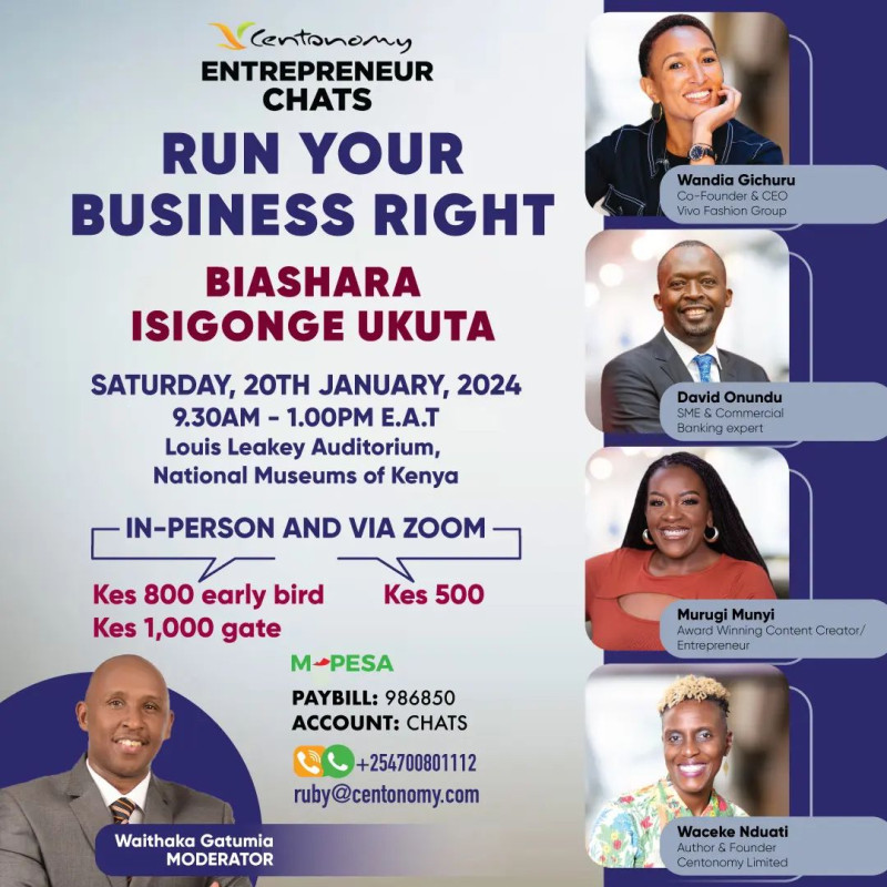 Run Your Business Right Louis Leakey Auditorium National Museums Of Kenya