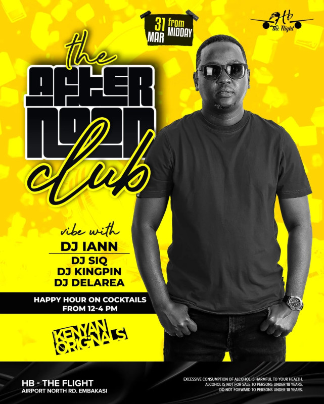 The Afternoon Club At Horn Bill The Flight Embakasi
