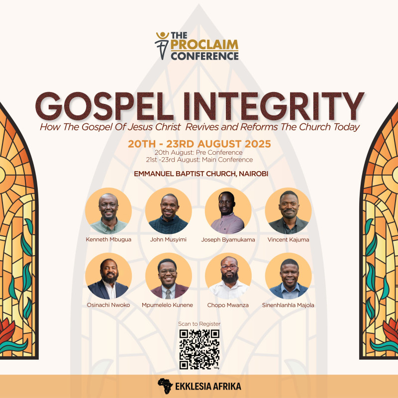 08-20 Gospel Integrity at Emmanuel Baptist Church, Nairobi