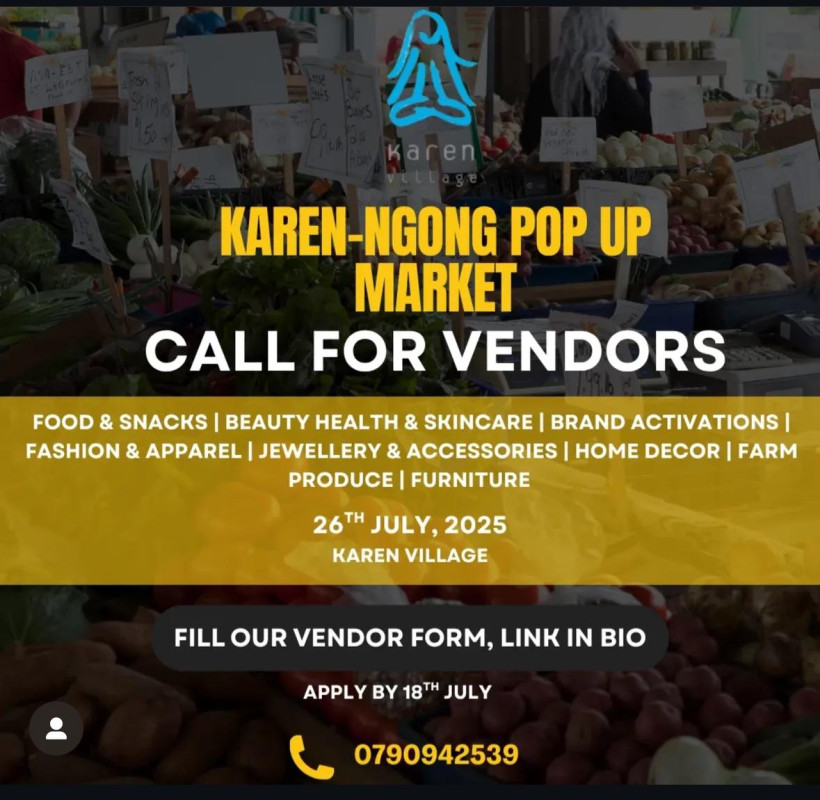 07-26 Karen-Ngong Pop Up Market at Karen Village