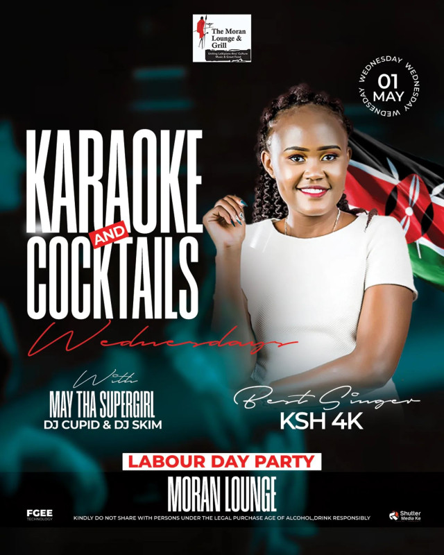 Karaoke And Cocktails Wednesday At Moran Lounge And Grill Nanyuki