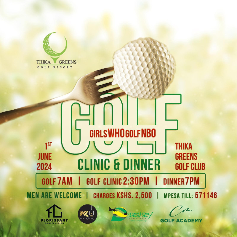 Golf Clinic And Dinner At Thika Greens Golf Resort