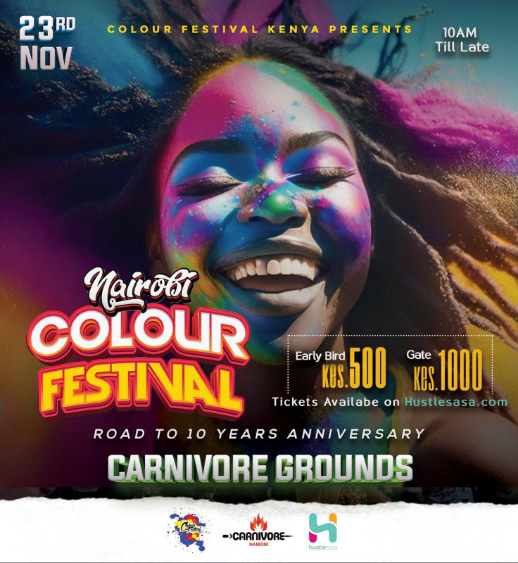 Nairobi Colour Festival At Carnivore Grounds, Nairobi