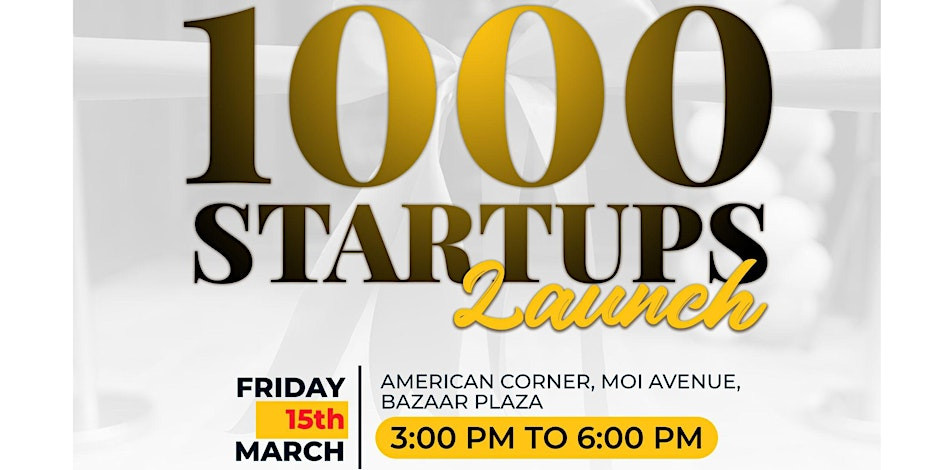 1000 Startups Initiative Launch At American Corner Moi Avenue