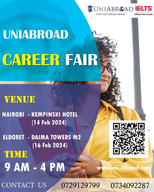 Uniabroad Career Fair Kempinski Hotel Nairobi And Daima Towers M2 Eldoret