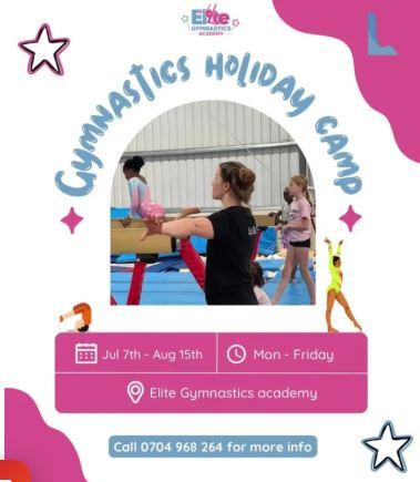 07-07 Gymnastics Holiday Camp at Elite Gymnastics Academy