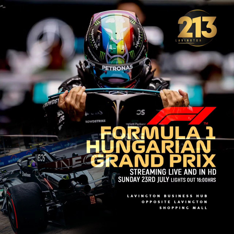 Formula 1 Hungarian Grand Prix Club 213 Lavington