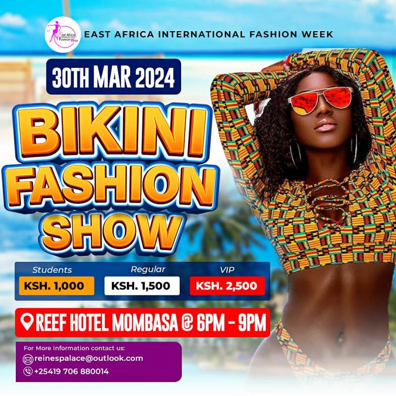Bikini Fashion Show Reef Hotel Mombasa