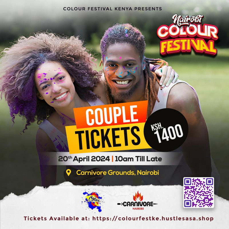 Nairobi Colour Festival At Carnivore Grounds Nairobi