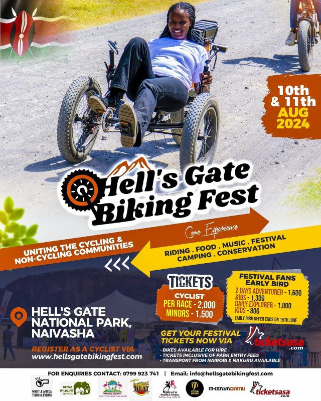 Hell's Gate Biking Fest At Hell's Gate National Park, Naivasha