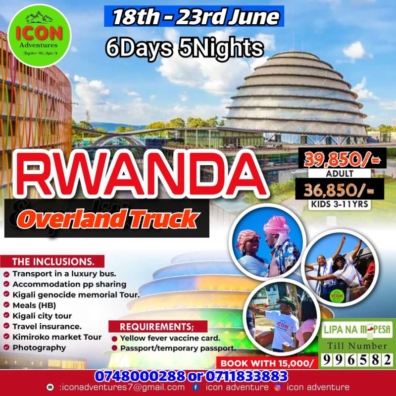 06-18 Rwanda Overland Truck Adventure at Kigali