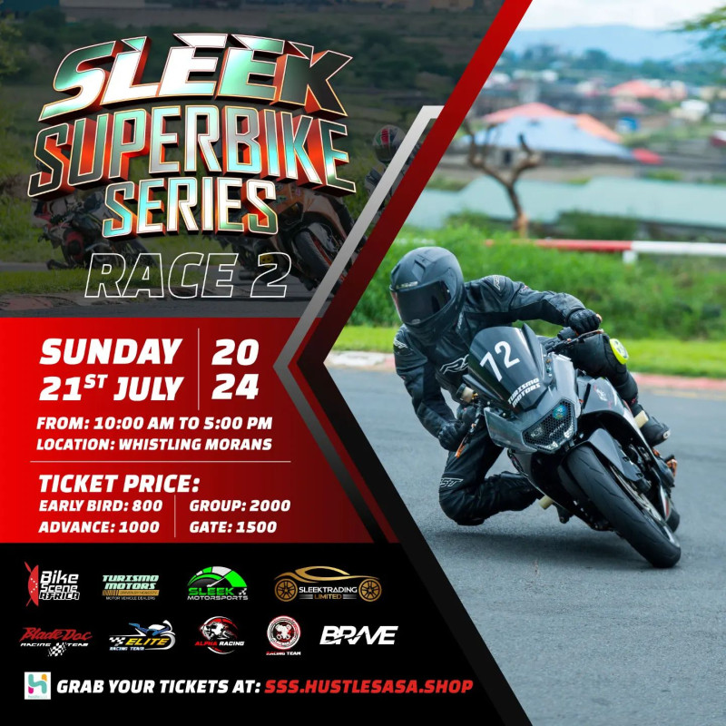 Sleek Superbike Series Race 2 At Whistling Moran Track Athi River