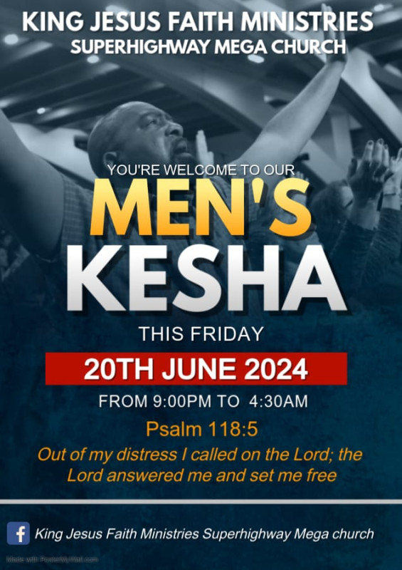 06-20 Men's Kesha at Superhighway Mega Church