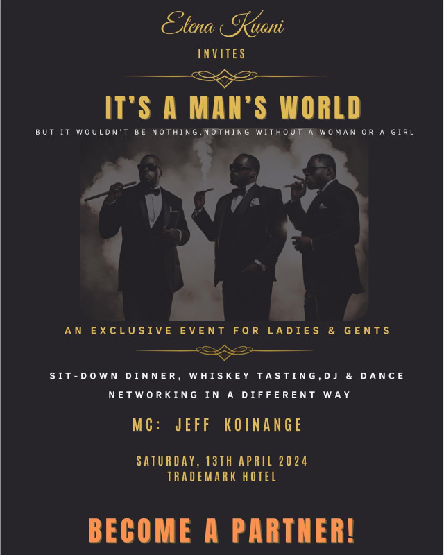 Elena Kuoni Invites You To It's A Man's World Trademark Hotel