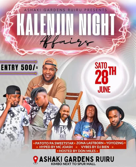 06-28 Kalenjin Night Affairs at Ashaki Gardens Ruiru