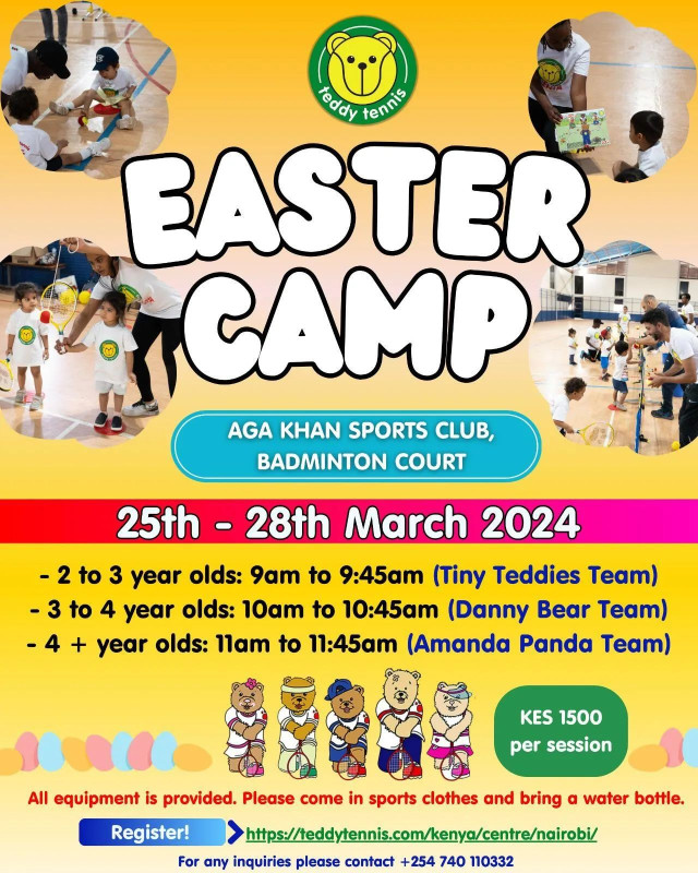 Easter Camp At Aga Khan Sports Club Badminton Court