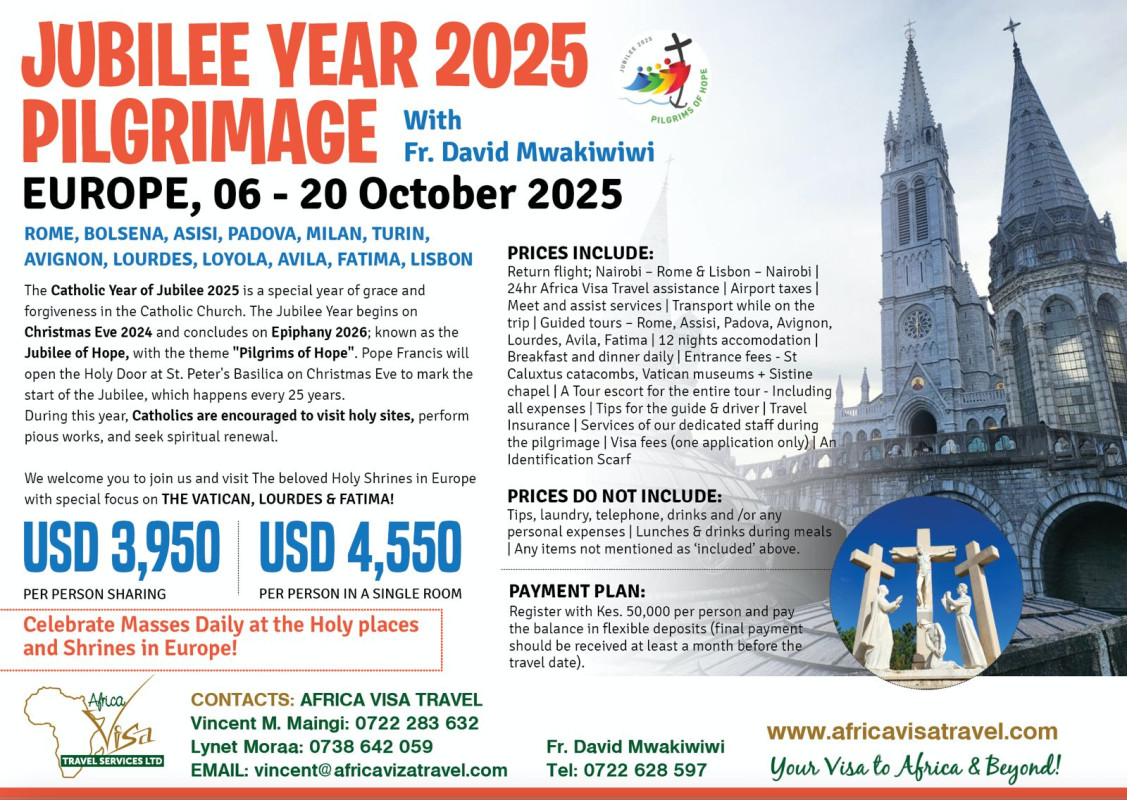 Join the Jubilee Year 2025 Pilgrimage