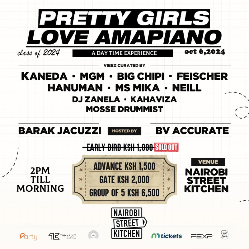 Pretty Girls Love Amapiano At Nairobi Street Kitchen