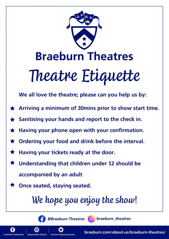 Braeburn Theatres Theatre Etiquette