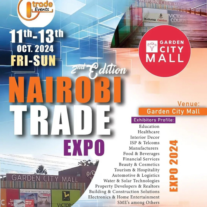 2nd Edition Nairobi Trade Expo At Garden City Mall