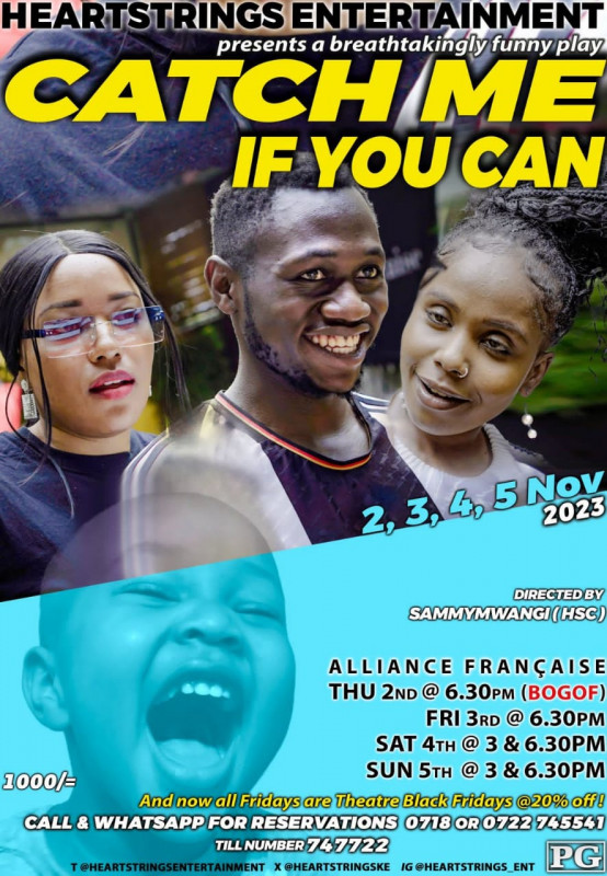 Heartstrings Entertainment Presents Catch Me If You Can Alliance Francaise