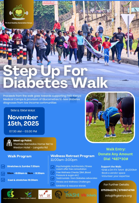 11-15 Diabetes Walk at Thomas Barnados Home