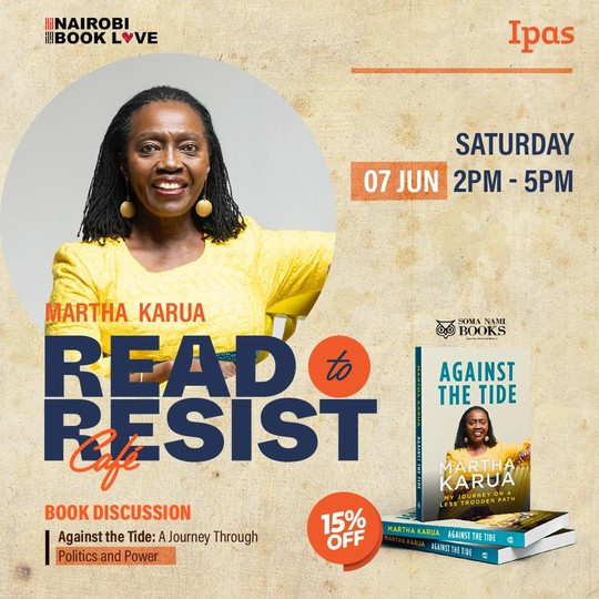 06-07 Read to Resist Cafe: Martha Karua Edition