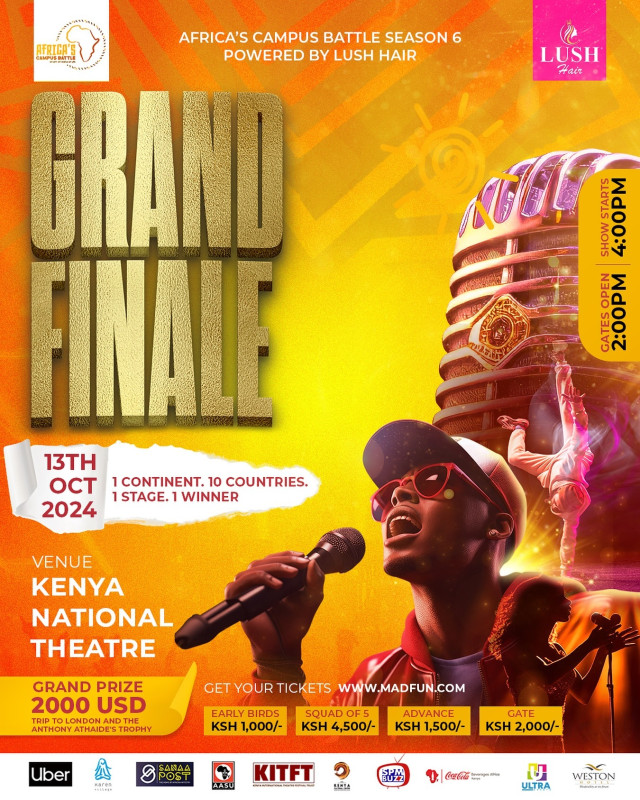 Africa's Campus Battle Season 6 Grand Finale At Kenya National Theatre