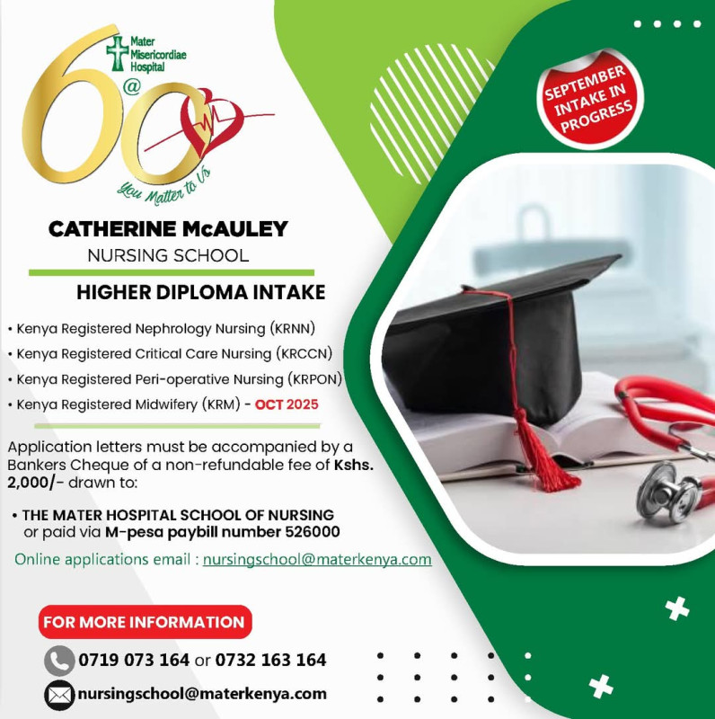10-01 Join the Catherine McAuley Nursing School