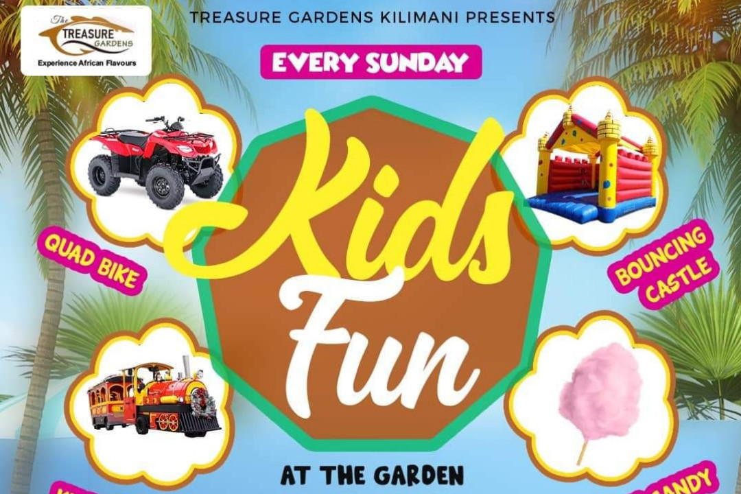 Kids Fun At Treasure Gardens Restaurant in Kilimani, Nairobi