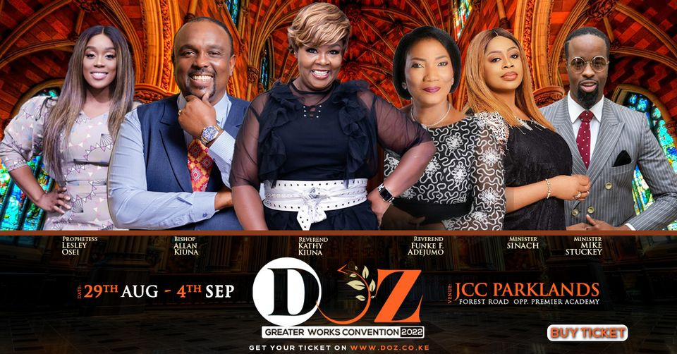 08-29 to 09-04 Daughters of Zion Greater Works Convention 2022 JCC Parklands Forest Road Opp Premier Academy