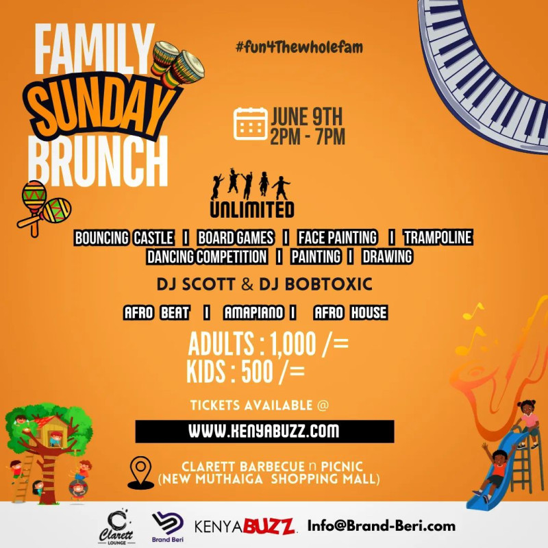 Family Sunday Brunch At Clarett Picnic Gardens New Muthaiga Mall