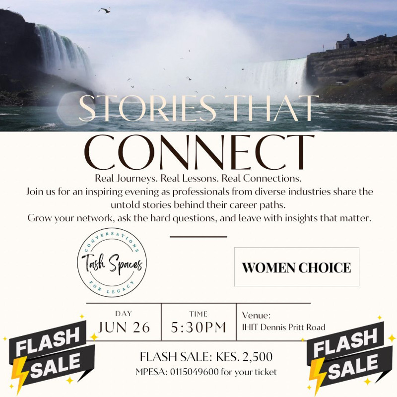 06-26  Stories That Connect Flash Sale at IIT Dennis Pritt Road!