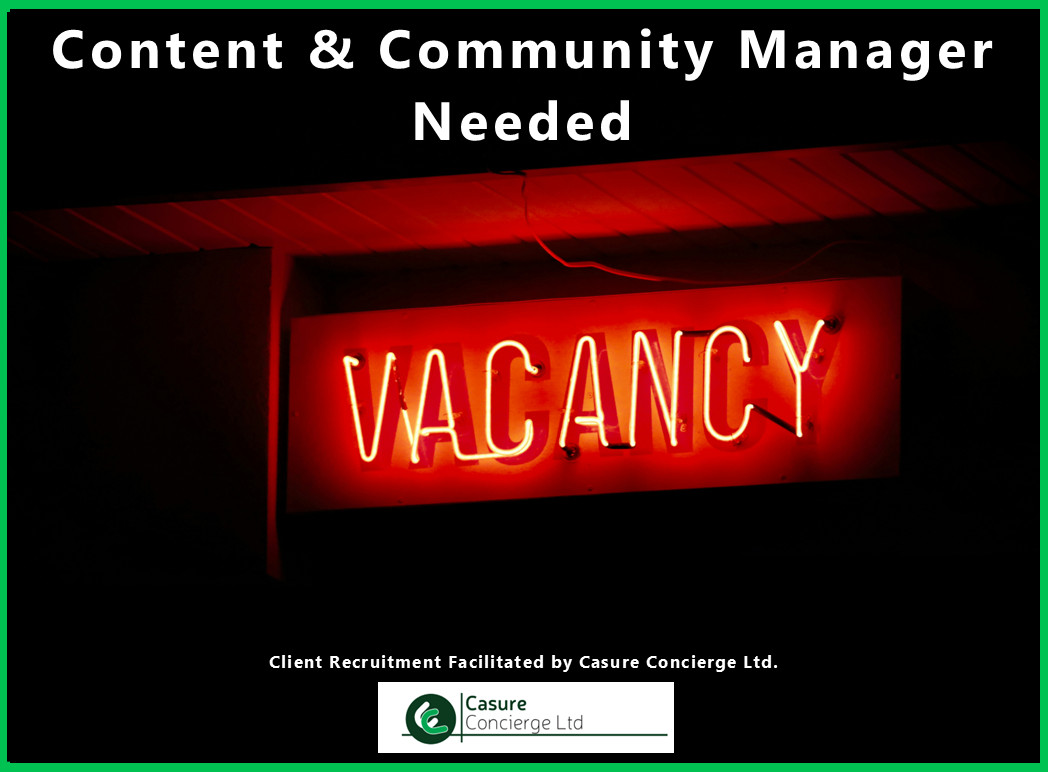 Request for Quotation for Digital Community & Content Manager Services