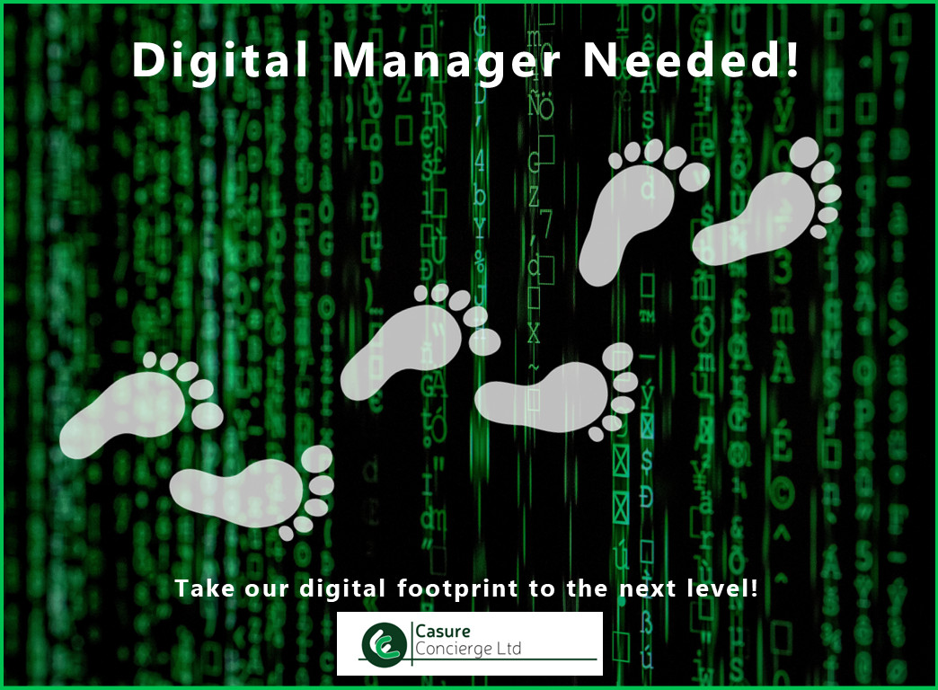 Digital Manager Needed