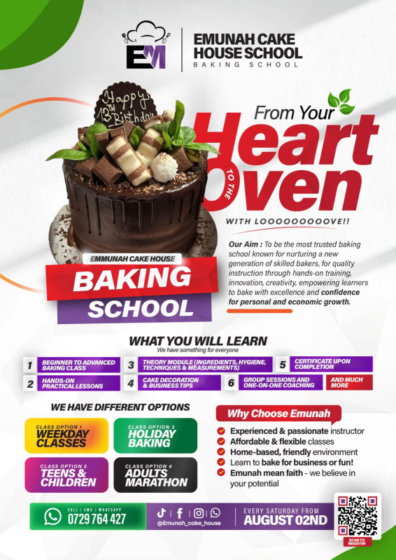 08-02 Emmunah Cake House Baking School at Various Locations