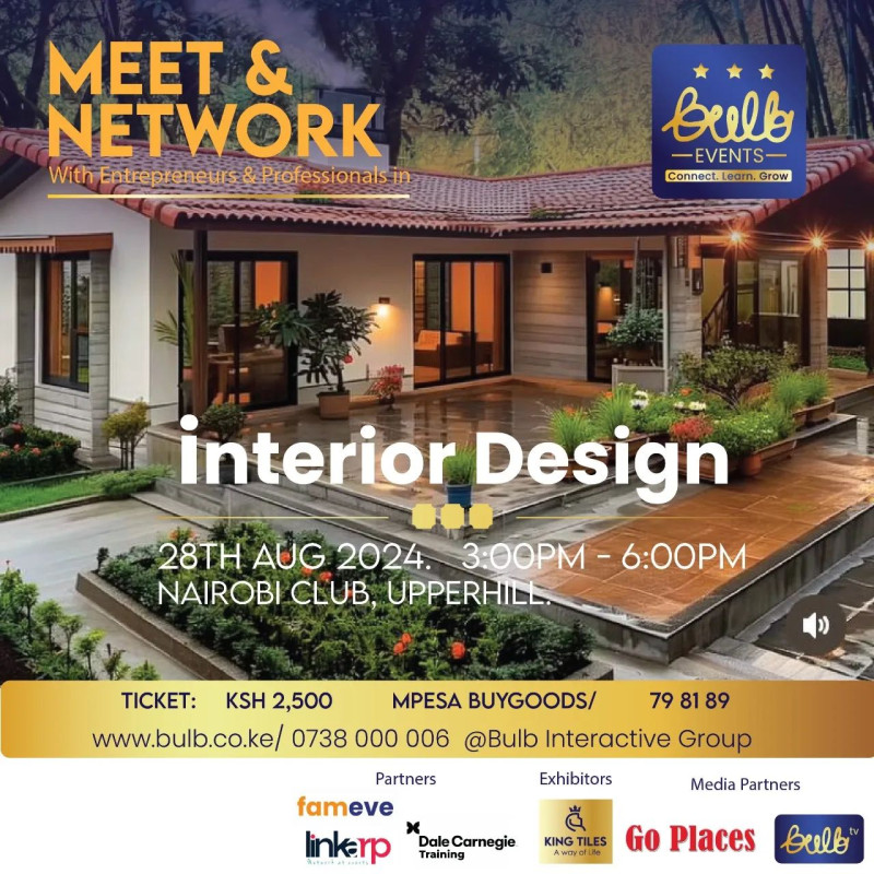 Meet And Network With Entrepreneurs And Professionals Interior Design At Nairobi Club, Upper Hill