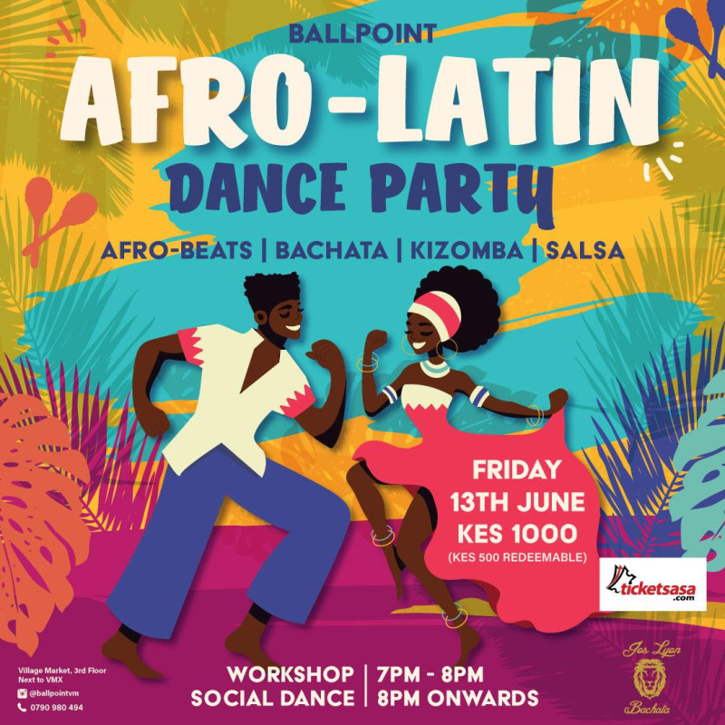 05-13 Ballpoint Afro Latin Dance Party-June Edition