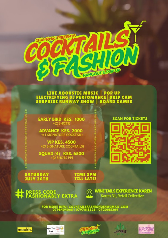 07-26 COCKTAILS & FASHION 🇰🇪