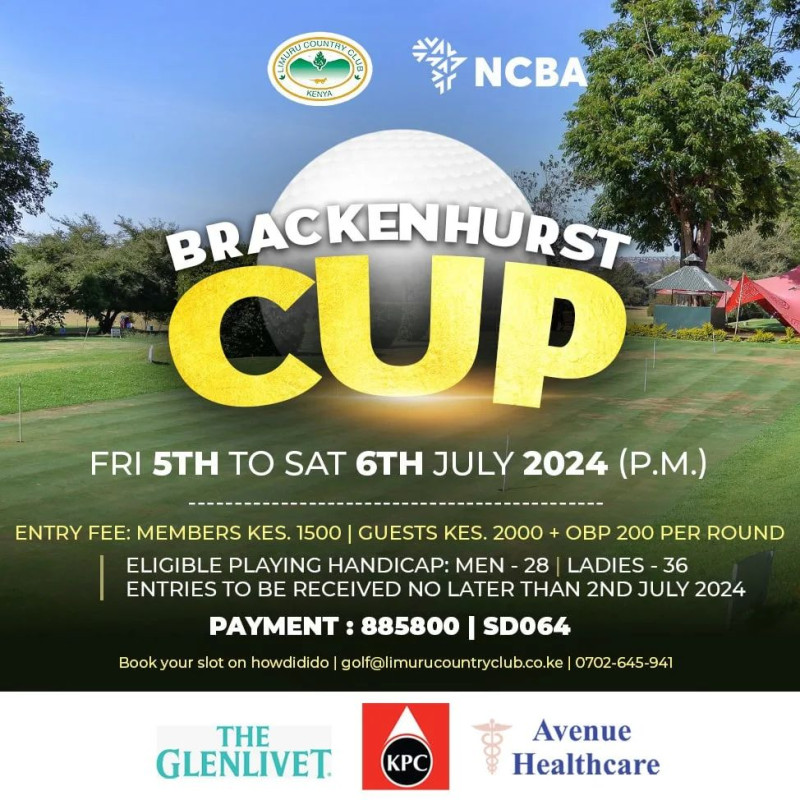 Brackenhurst Cup At Limuru Country Club